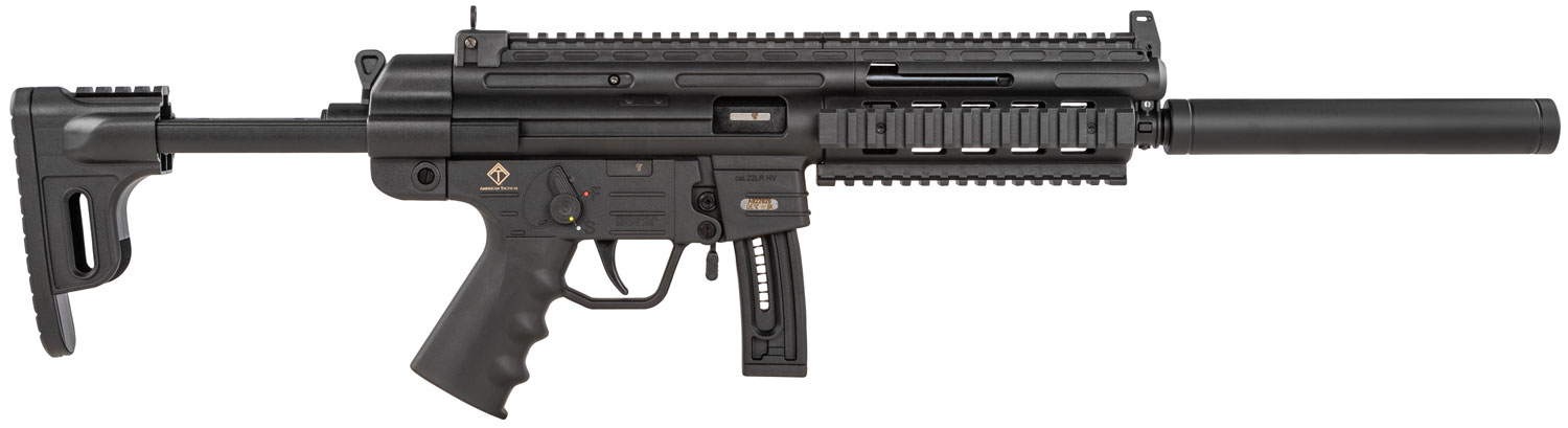 Rifles Long Guns American Tactical Imports 10+1 25ACP GSG GERGGSG1610   GSG-16 22LR     16.25 10R    BLK • Model: 10+1